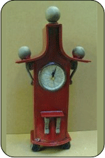 Red Wall Clock