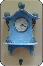 Light Blue Wall Clock