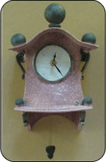 Pink Wall Clock